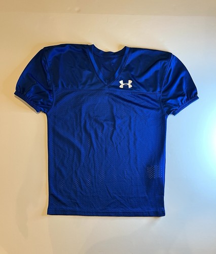 Youth Under Armour Football Practice Jersey, Extra Large Blue
