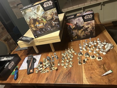 Star Wars Legion Mixed Set (2 cores, Numerous Expansions, Painted)