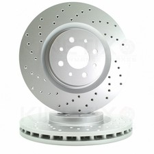 PAAR GELOCHTE PERFORMANCE-BREMSSCHEIBEN 305 mm FÜR ABARTH 500 595 695 COMPETIZIONE