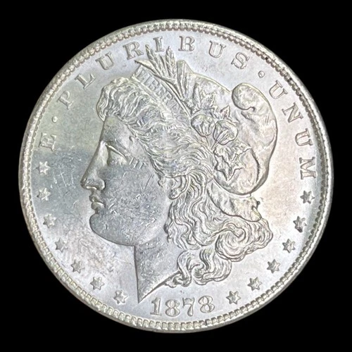 1878-S Morgan Silver Dollar, BU