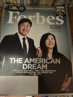 forbes magazine 400 October 2016