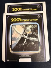 Vintage 2001: A Space Odyssey Part 1 2 CED RCA Selectavision Videodisc MGM