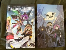 MURDER DRONES #1 COVER A & 1:10 FIRST PRINT LOT ONI PRESS