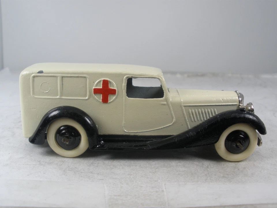 Ambulancia Bentley England Dinky Toys 1935 #30f VERDADERAMENTE EXCEPCIONAL Foto 4 de 4
