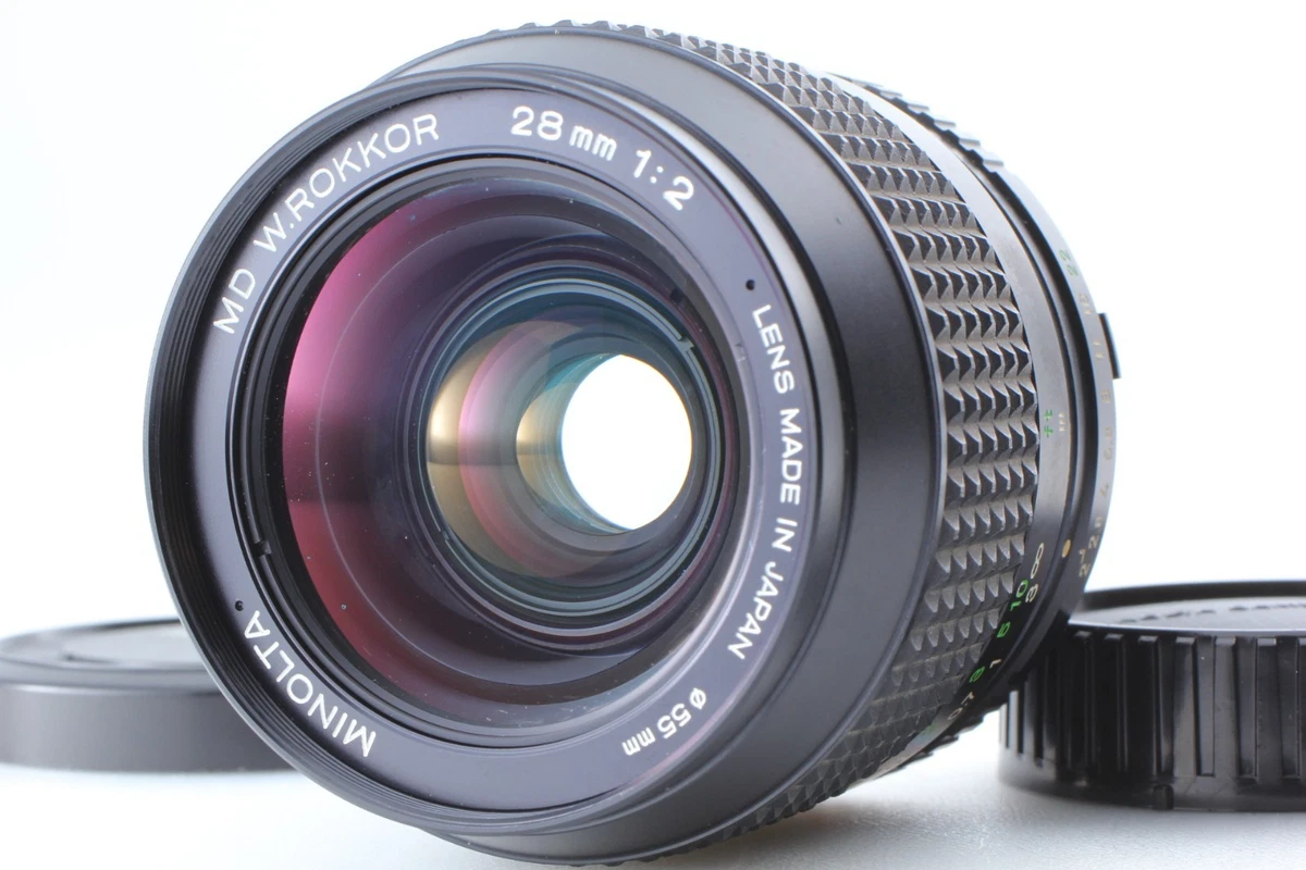 Minolta f/2 Camera Lenses 28mm Focal for sale | eBay