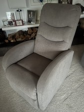Care Co Brixham Dual Motor Riser Recliner / Armchair In Taupe - Hardly Used VGC
