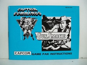 K26i94262 GUN SMOKE W/ BOX & INSTRUCTIONS 1987 NES NINTENDO COMPLETE VINTAGE