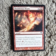 Magic: The Gathering Thunderous Wrath Instant Red