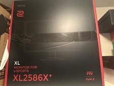 BenQ XL2586X+ XL 24.5" TN LCD Gaming Monitor 240Hz 0.5ms 1920x1080 Flat Screen