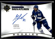 2021-22 UD Ultimate Collection sigantures Gabriel Fortier Rookie #USR-GF SM@JFC1