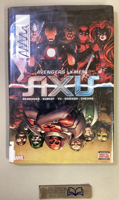 Ex-Library AVENGERS X-MEN AXIS Marvel Comics 1st Printing HC/DJ 2015