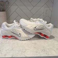 Nike Shox R4 Phantom Picante rojo para mujer talla 8 AR3565-103
