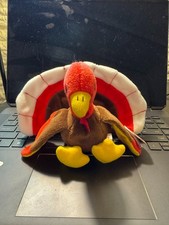 TY Beanie Baby – GOBBLES the Turkey (5.5 in)