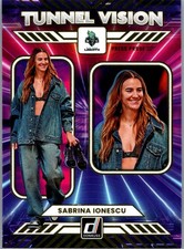 2025 Panini Donruss WNBA - Tunnel Vision Sabrina Ionescu #10 Press Proof