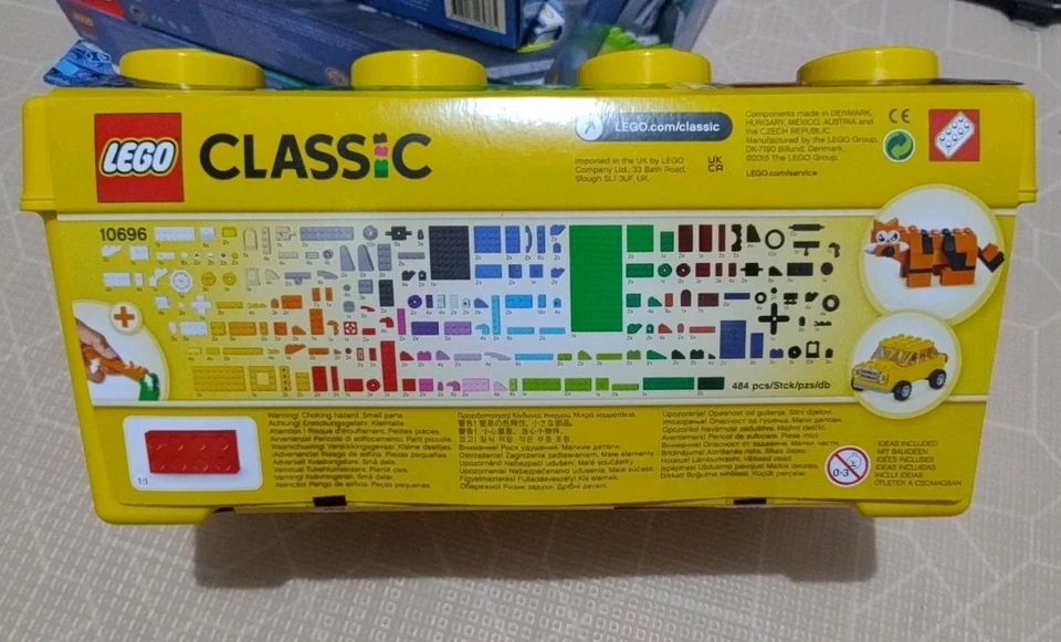 LEGO CLASSIC 10696 - Yellow Creative Brick Box - Great For Christmas / Birthday - Image 2 of 2
