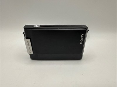 Sony Cyber-shot DSC-T100 8.1MP Digital Camera - Black for