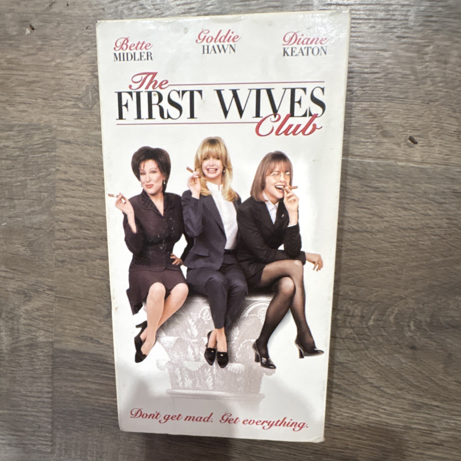 The First Wives Club VHS 1997 Goldie Hawn, Bette Midler, Diane Keaton
