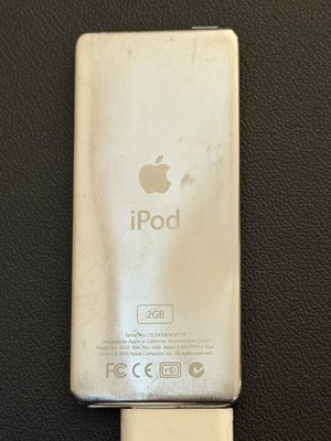 Official Apple iPod Nano 1st Generation 2GB Black Model A1137