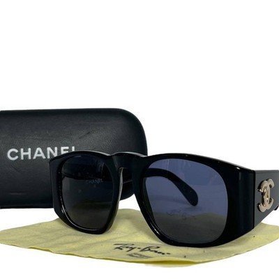 ※美品※ CHANEL シャネル　サングラス　01451 94305 ココマーク CHANEL 01451 94305 Sunglasses CC Logos CoCo Mark Plastic Blue