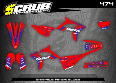 Graphics for Polisport Restyle Beta RR 2018-2019 stickers decals