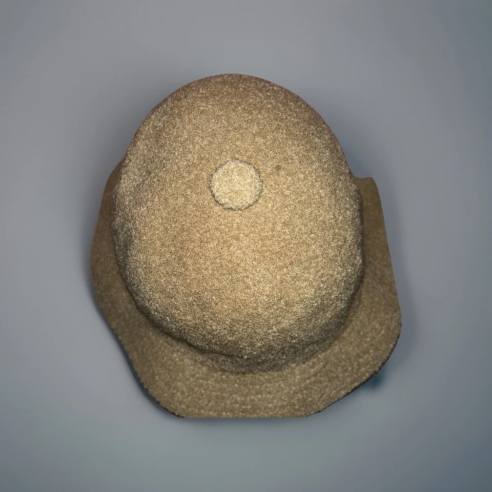 Kangol Бермуды повседневный ведро шляпа желтовато-коричневый бежевый текстурированный махровая ткань стиль X-Large - Изображение 2 из 4