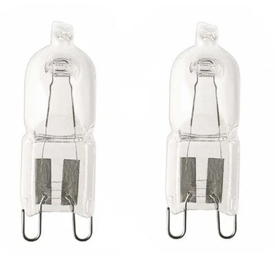 OSRAM branded Oven 230/240v 25w G9 Halogen light bulb 2 pack, new