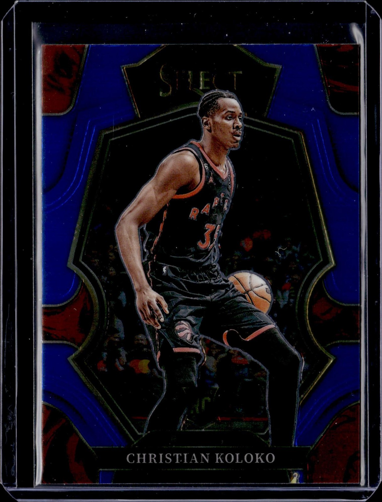 Christian Koloko 2022-23 Panini Select #185 Blue (Retail Base) Toronto Raptors