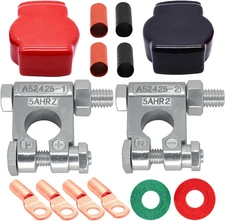 Battery Terminal Connectors,Military Spec Positive Negative Heavy Duty Battery T