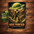 Super Metroid Poster Vintage Look Wall Art 8x12 Metal Tin Sign