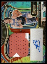 2024-25 Panini Select Pacome Dadiet Rookie Patch Auto RPA Tye-Dye Prizm /25 (RC)