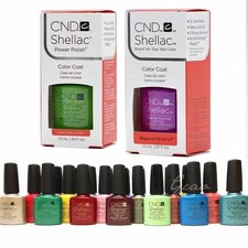 CND SHELLAC UV GEL COLOR Nail Polish Collection 3 Coat Pick Any Color