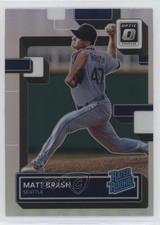 2022 Panini Donruss Optic Rated Rookie Holo Prizm Matt Brash #77 07rd