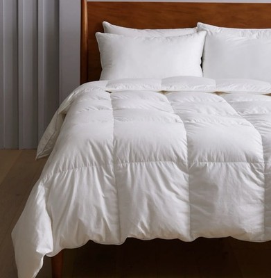 Quince King/ Cal King Premium Down Comforter Lightweight 650 fill Power 300 TC