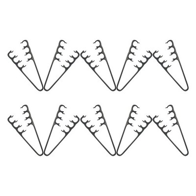  10 Pcs Fluffy Textured Styling Comb Hair Wide Tooth for Bangs Daily Volume