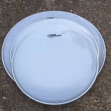 Lot Of 6 Vintage 1990s Single Ply Drum Heads Full Complete Set Groove Percussion