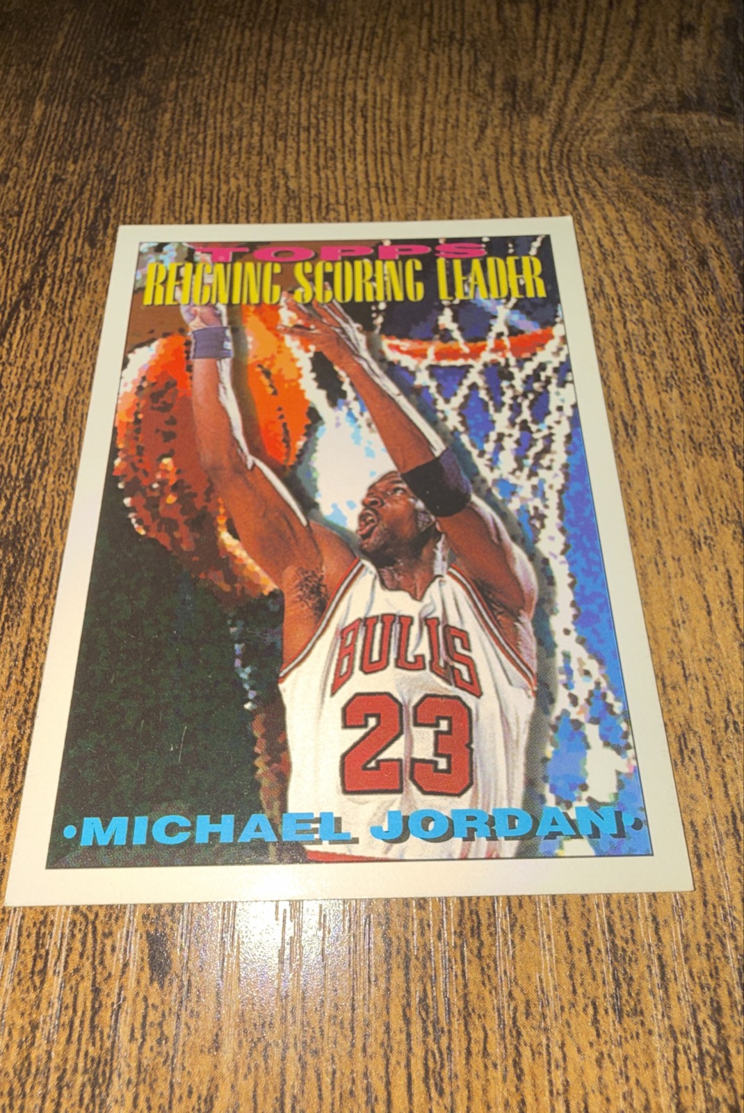 1993-94 Topps - Scoring Leader Michael Jordan #384
