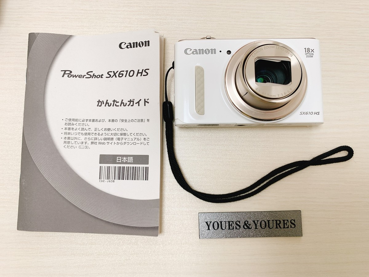 【ジャンク】Canon SX610 HS Amazon.com : Canon PowerShot SX610 HS - Wi-Fi Enabled (Black