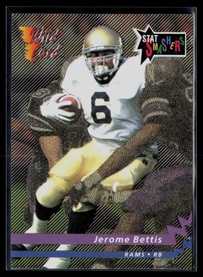 Jerome Bettis - 1993 Wild Card Stat Smashers Gold Los Angeles Rams