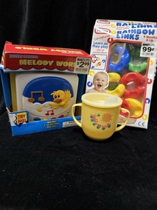 Vintage Baby Items Lot