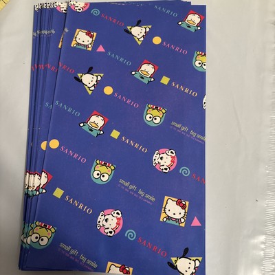 Sanrio 1993 10 Pcs Hello Kitty Store Gift Bags 5X9 Spottie Keroppi