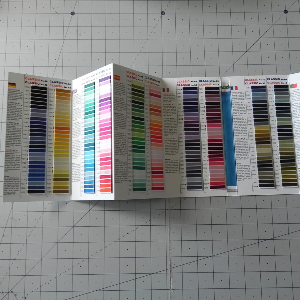 Madeira Classic Polyester Thread Color Chart 2010 - Image 2 of 4