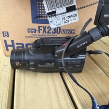Sony Video Hi8 Handycam 8x Hi-Fi Stereo Camcorder, AF Precision CCD Vtg, Bag