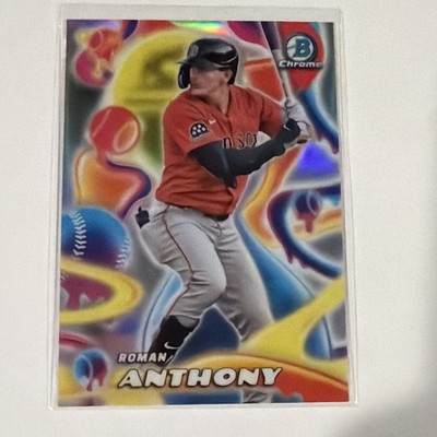 2025 Bowman Chrome - Melt Mashers Roman Anthony #MM-13 (RC)