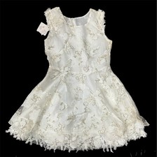 Little Girls Dress Flower Girl Wedding Size Large Please Check Measurements