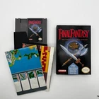 Final Fantasy Nintendo NES Authentic Tested Box Game Maps Near Mint Condition