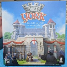 Walls of York Board Game - CMON Cranio Games - Plan Build Rebuild