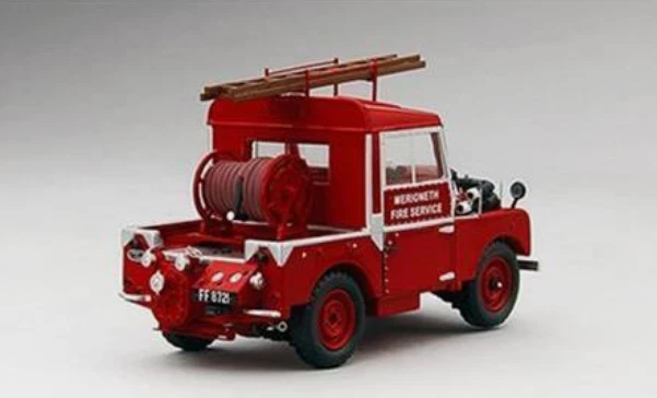 TSM MODEL, LAND ROVER Series 1 88 1957 Fire Appliance, échelle 1/43, TSM144324 - Photo 2/4