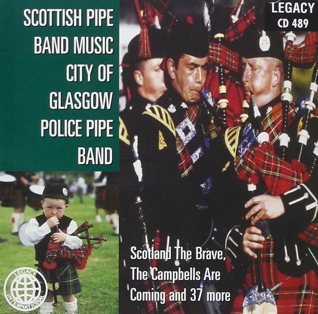 City of Glasgow Pipe Band Scottish Pipe Band Music (CD)