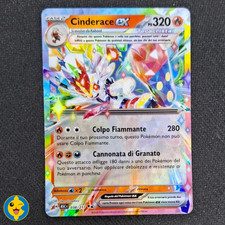 CINDERACE EX 038/217 - ASC Pokemon Ascesa Eroica - ITALIANO - NEAR MINT