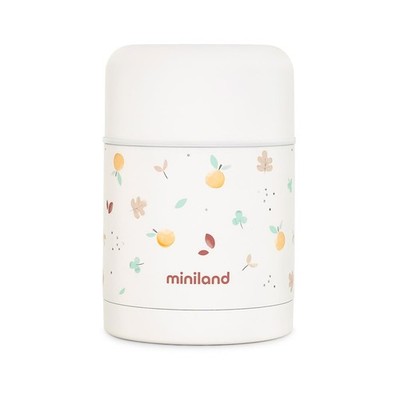 Miniland Thermosbehälter Valencia. 600 ml Thermosbehälter für Nahrung, mit doppe